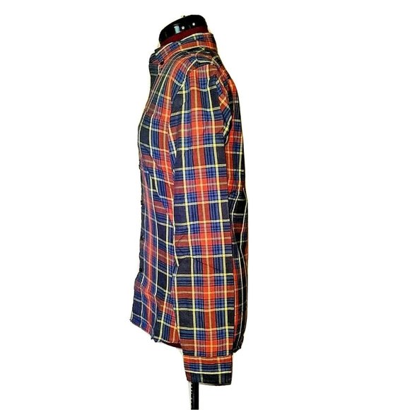 GOODTHREADS Mens Shirt Size XS Multicolor Button Down Double Face Plaid … - Picture 4 of 7
